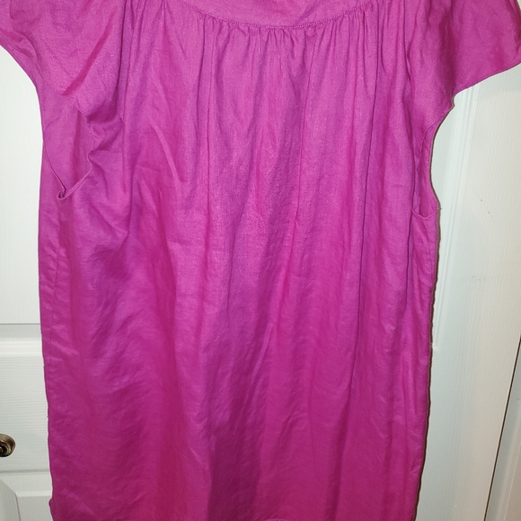 Linen top by Trenz 1X - Picture 2 of 4